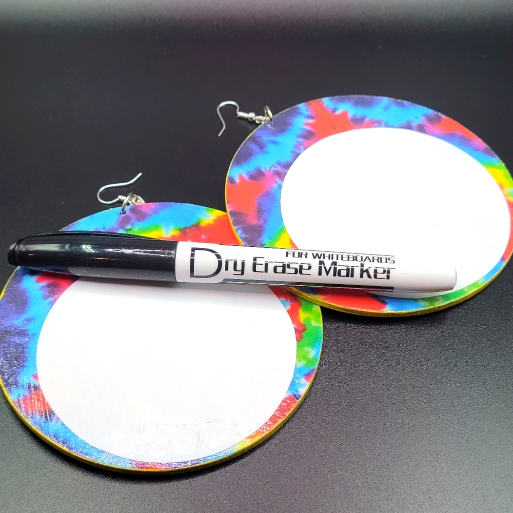 Writable Earrings - Picture 1 of 8